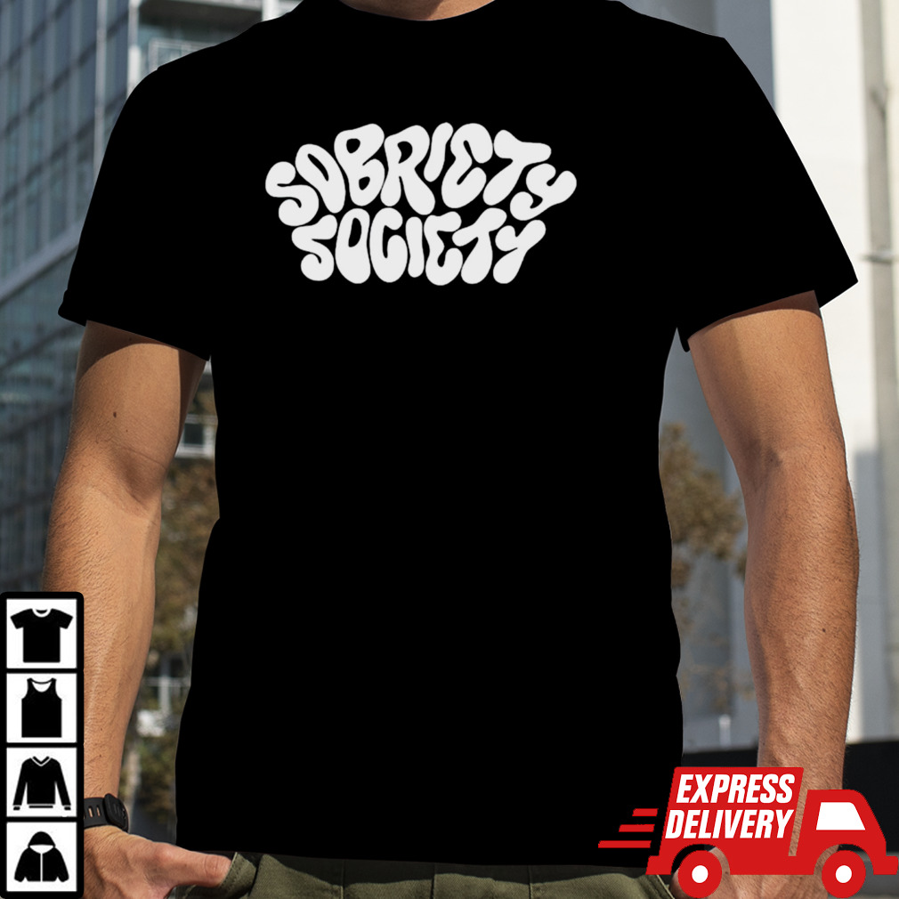 Sobriety society logo shirt