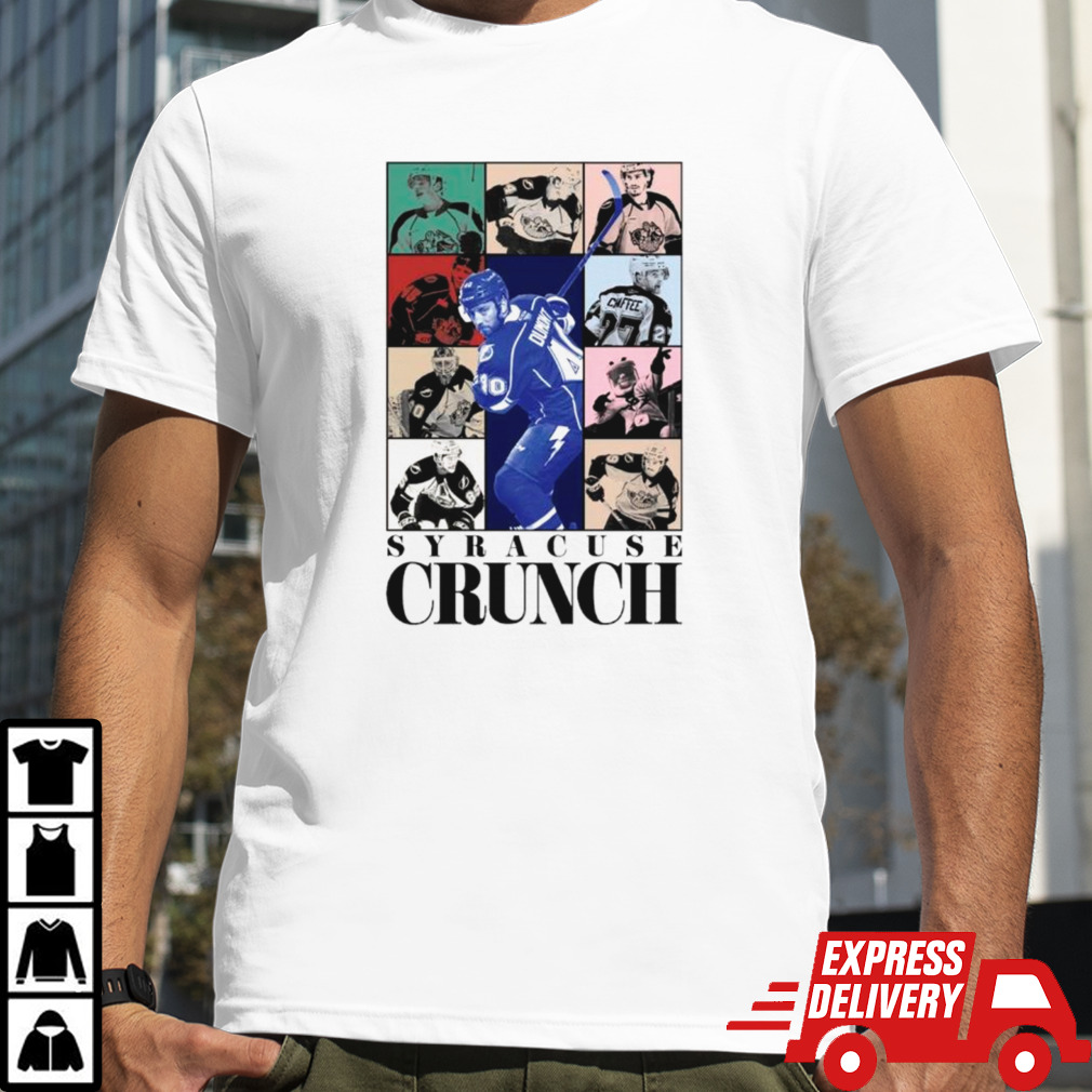 Syracuse Crunch hockey eras tour shirt