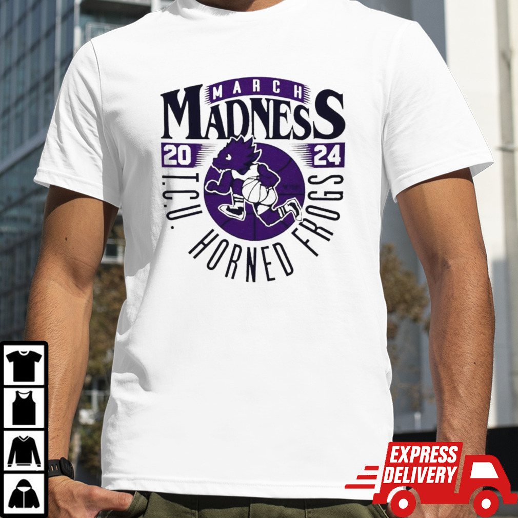 Tcu Horned Frogs 2024 March Madness Mascot Shirt