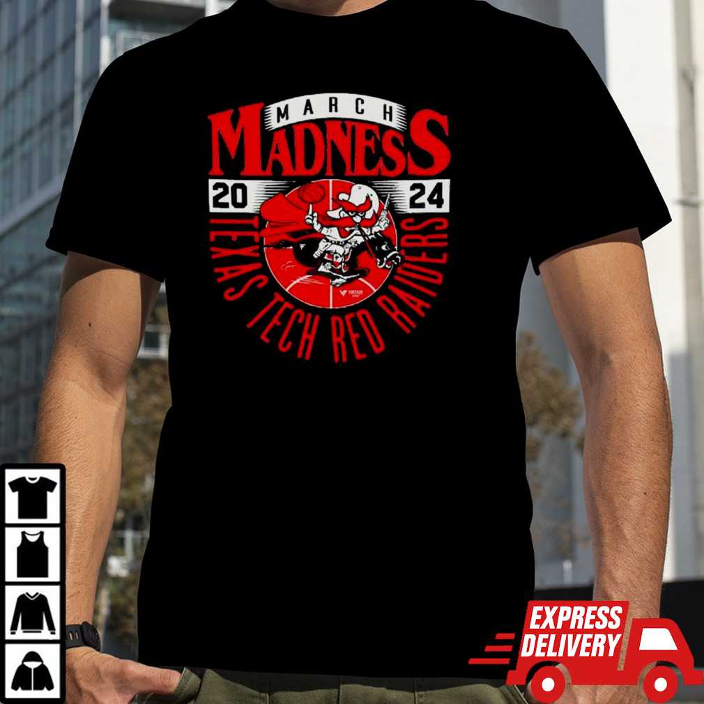 Texas Tech Red Raiders 2024 March Madness Mascot Shirt