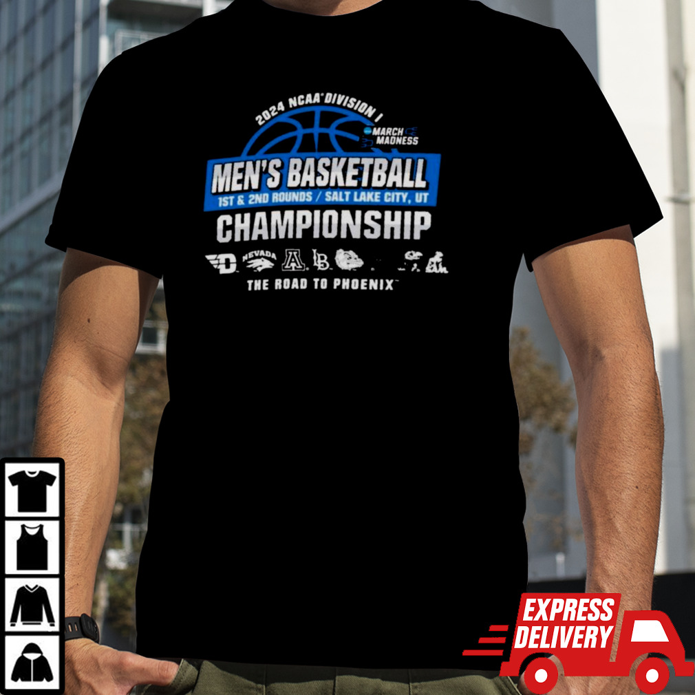 2024 NCAA Division I Men’s Basketball 1st, 2nd Rounds – Salt Lake City Shirt