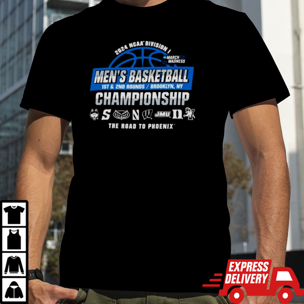 2024 NCAA Division I Men’s Basketball Championship 1st, 2nd Rounds – Brooklyn Shirt