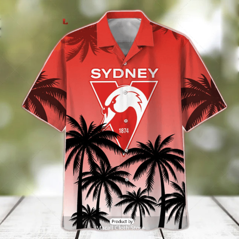 AFL Sydney Swans Sport Beach Summer Personalized Hawaiian Shirt