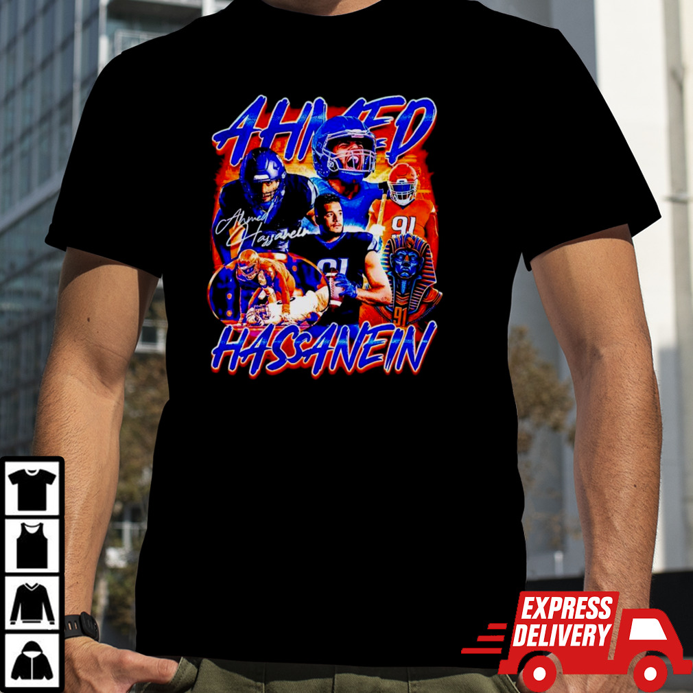 Ahmed Hassanein Boise State Broncos vintage shirt