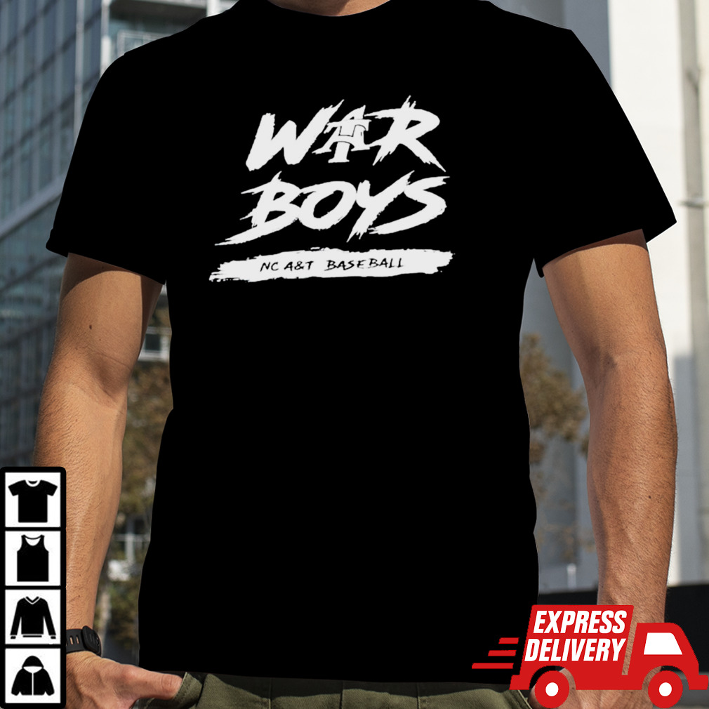 Atlanta War Boys NC A&T baseball shirt