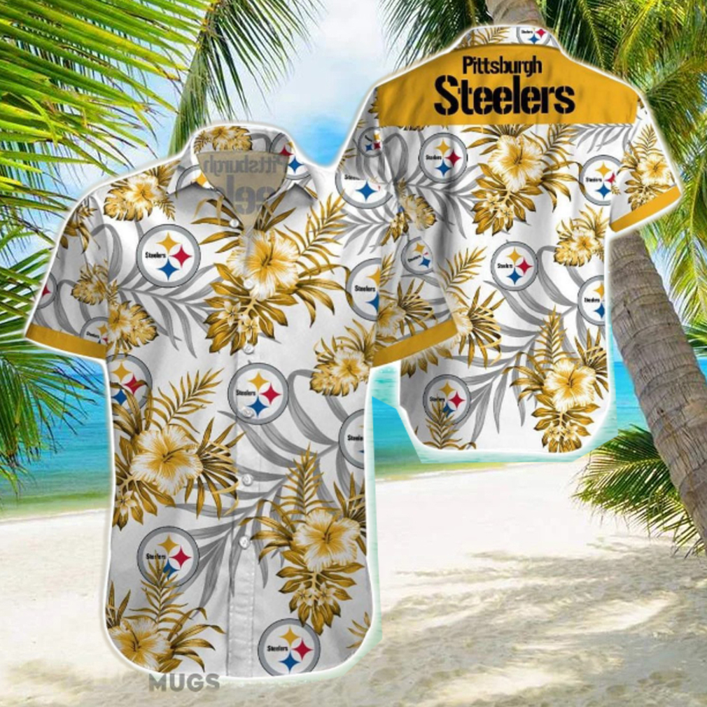 Beach Shirt Pittsburgh Steelers 3D Printing Hawaiian Shirt NFL Shirt For Fans