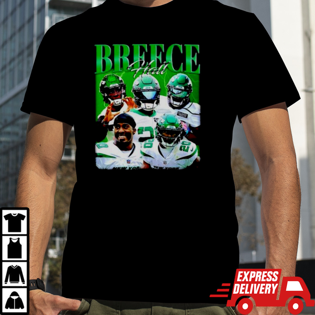 Breece Hall New York Jets graphic shirt