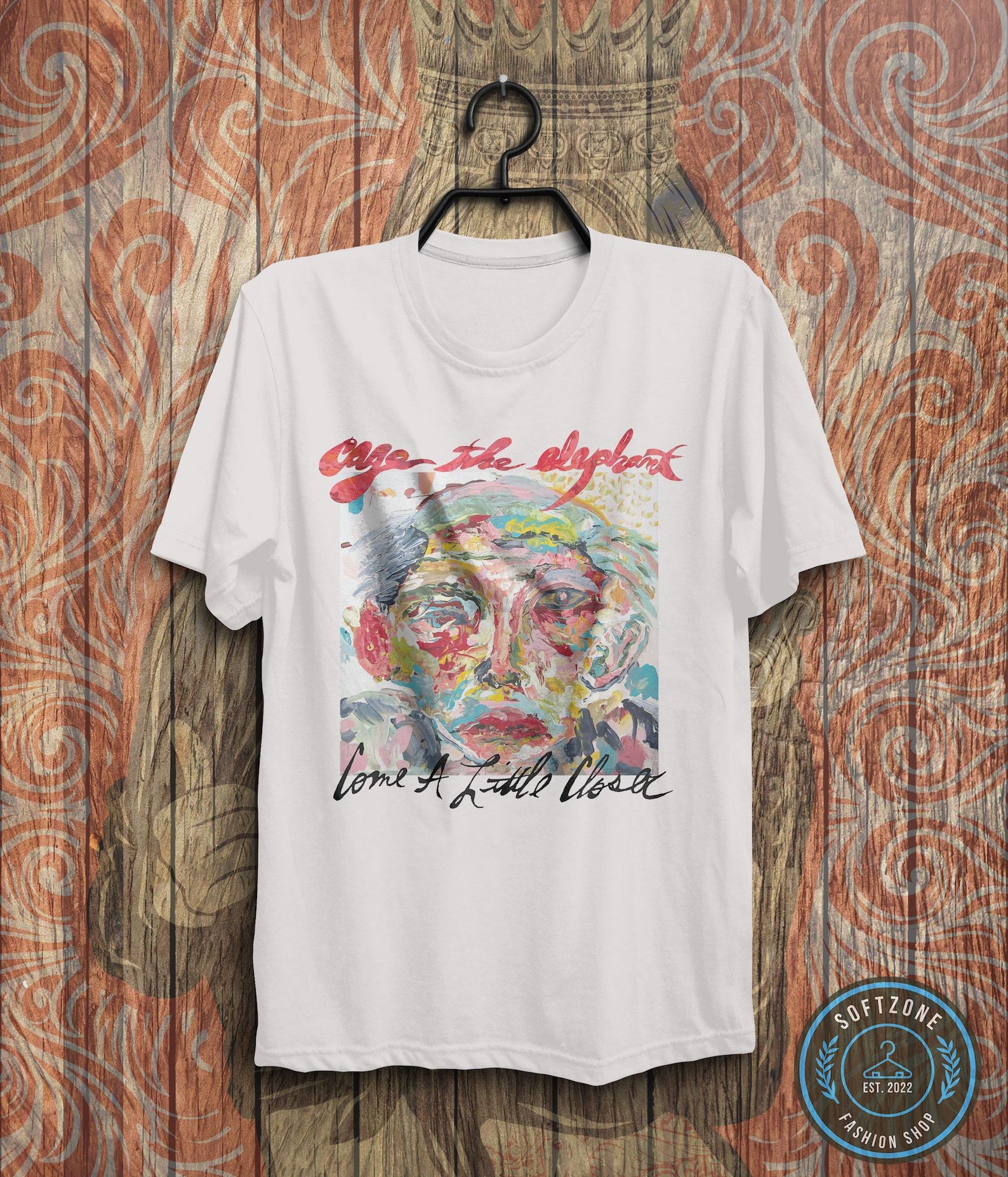 Cage The Elephant Come A Little Closer T- Shirt, Cage The Elephant Shirt, Cage The Elephant Tour Shirt