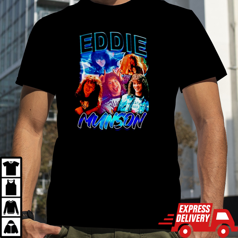 Eddie Munson homage vintage shirt