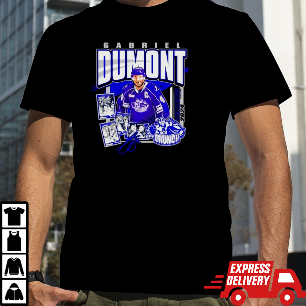 Gabriel Dumont Syracuse Crunch hockey player shirt