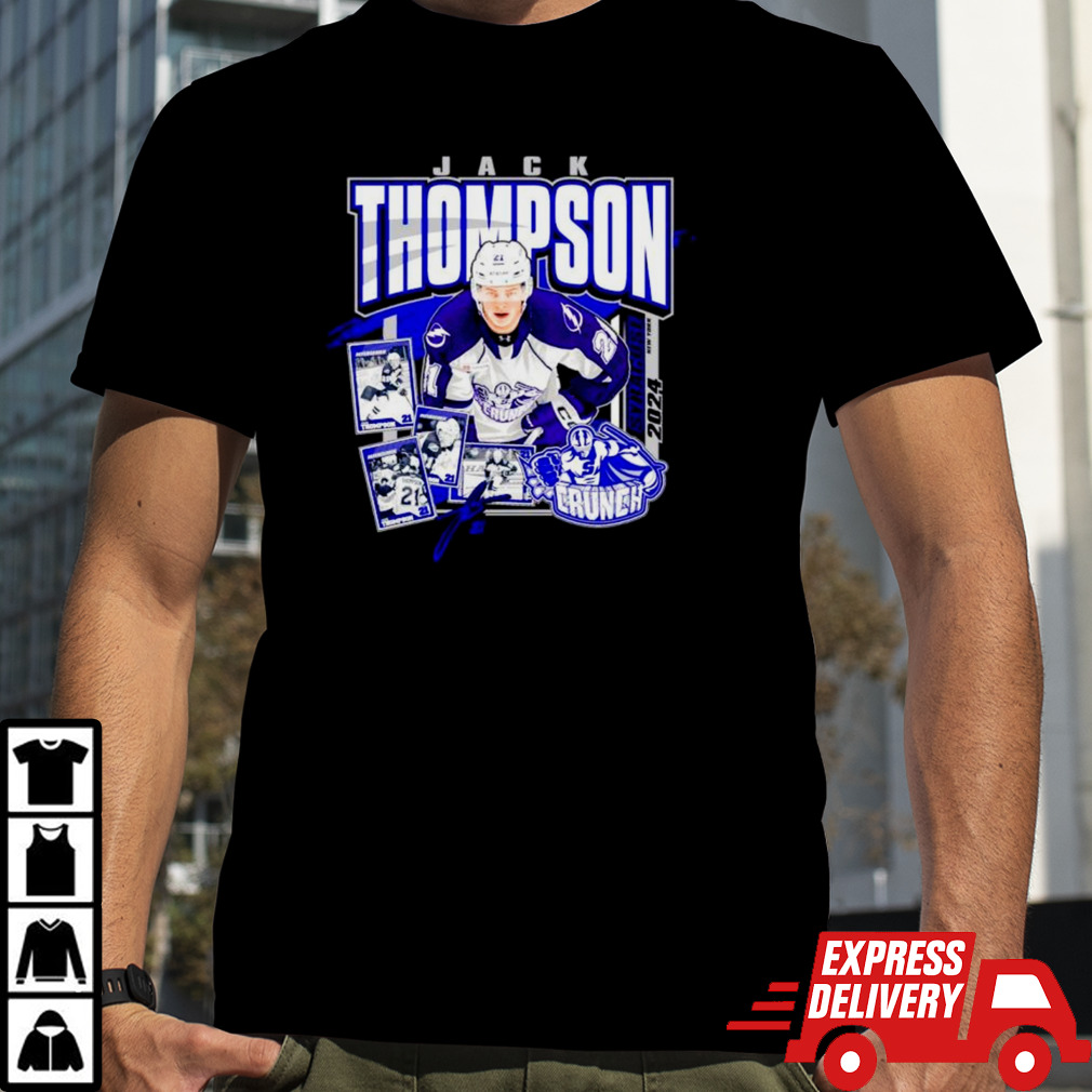 Jack Thompson Syracuse Crunch hockey player shirt