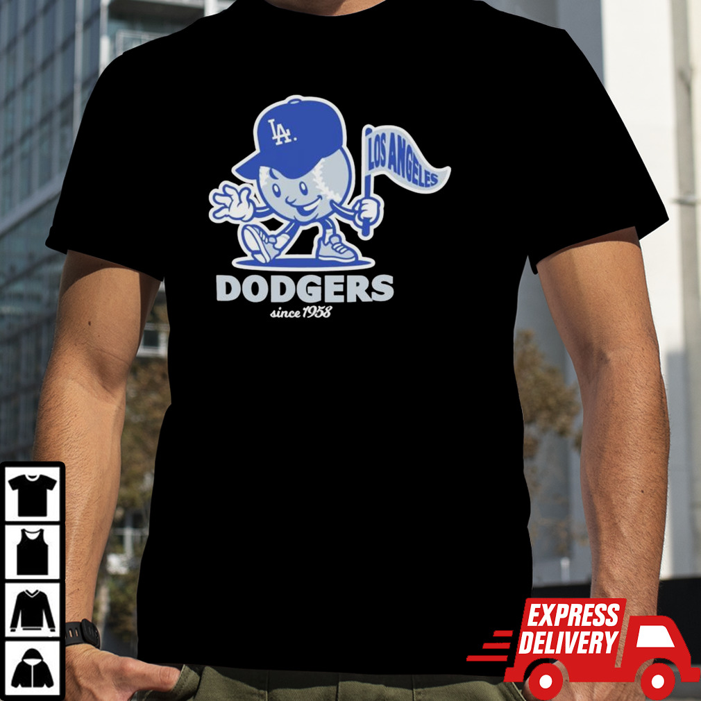 Los Angeles Dodgers Since 1958 Baseball Shirt