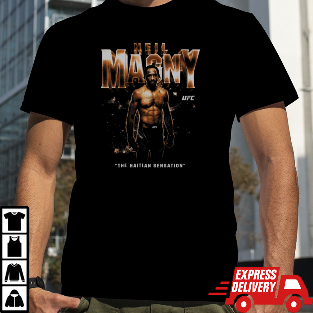 Neil Magny Retro Bitmap Shirt