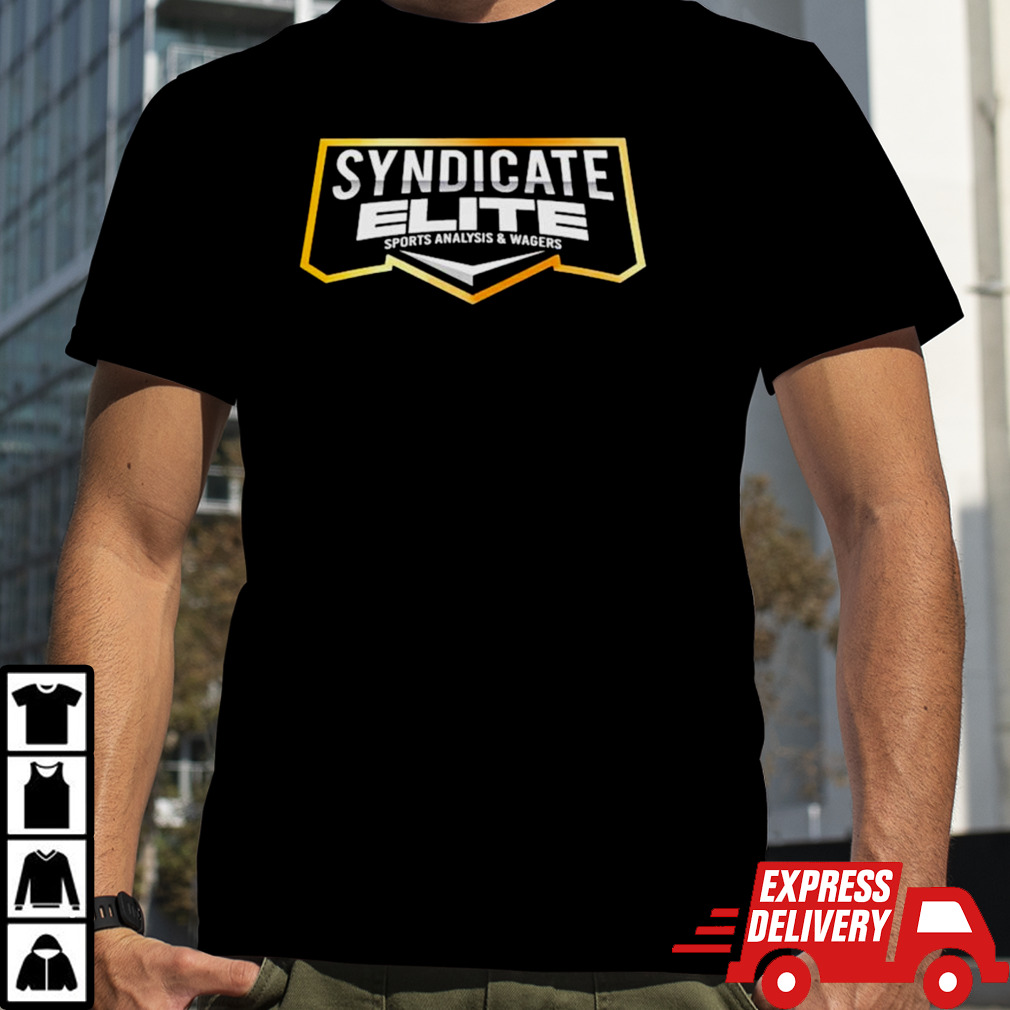 Syndicate Elite sports analysis & wagers logo shirt