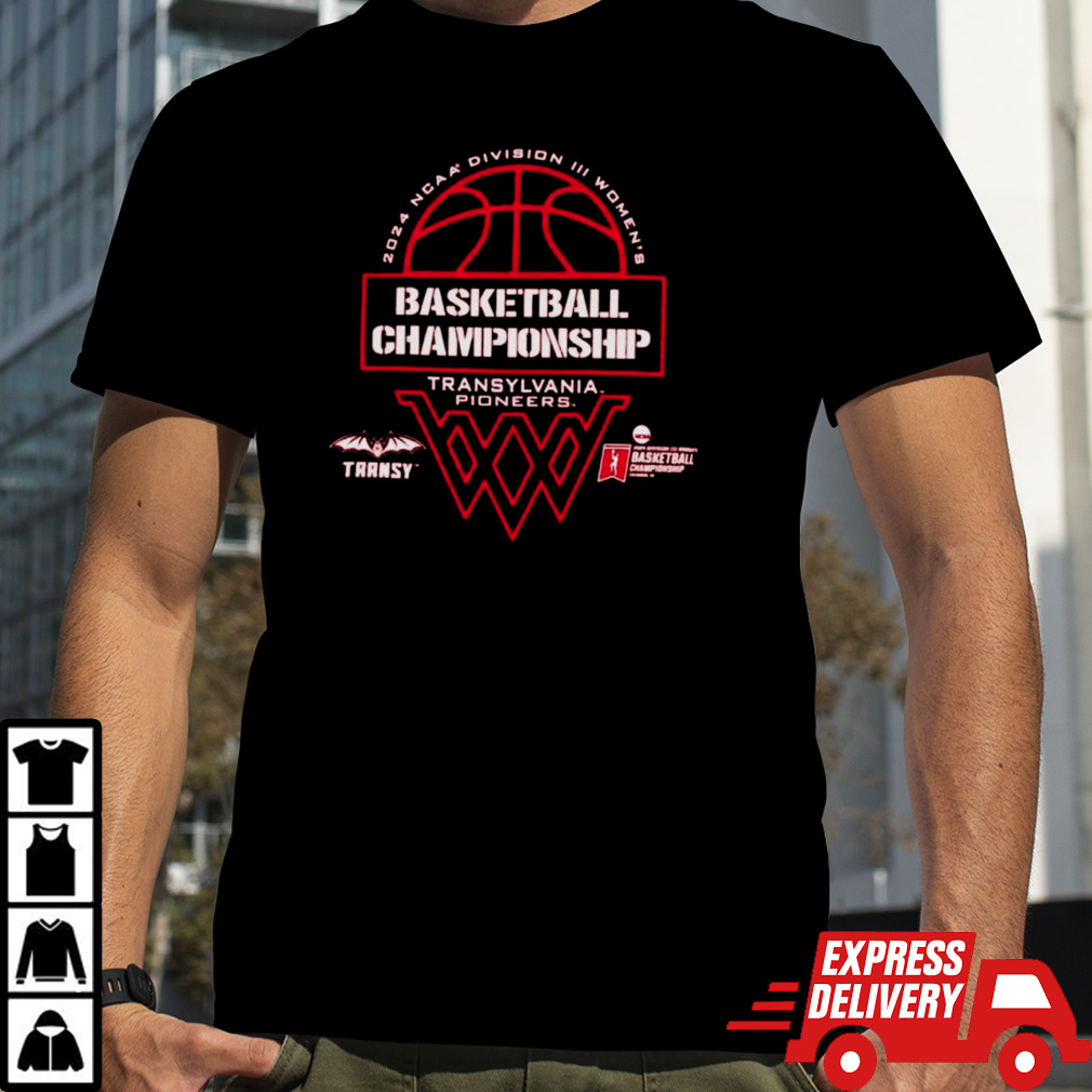 Transylvania Pioneers 2024 NCAA Division III Women’s basketball Championship shirt