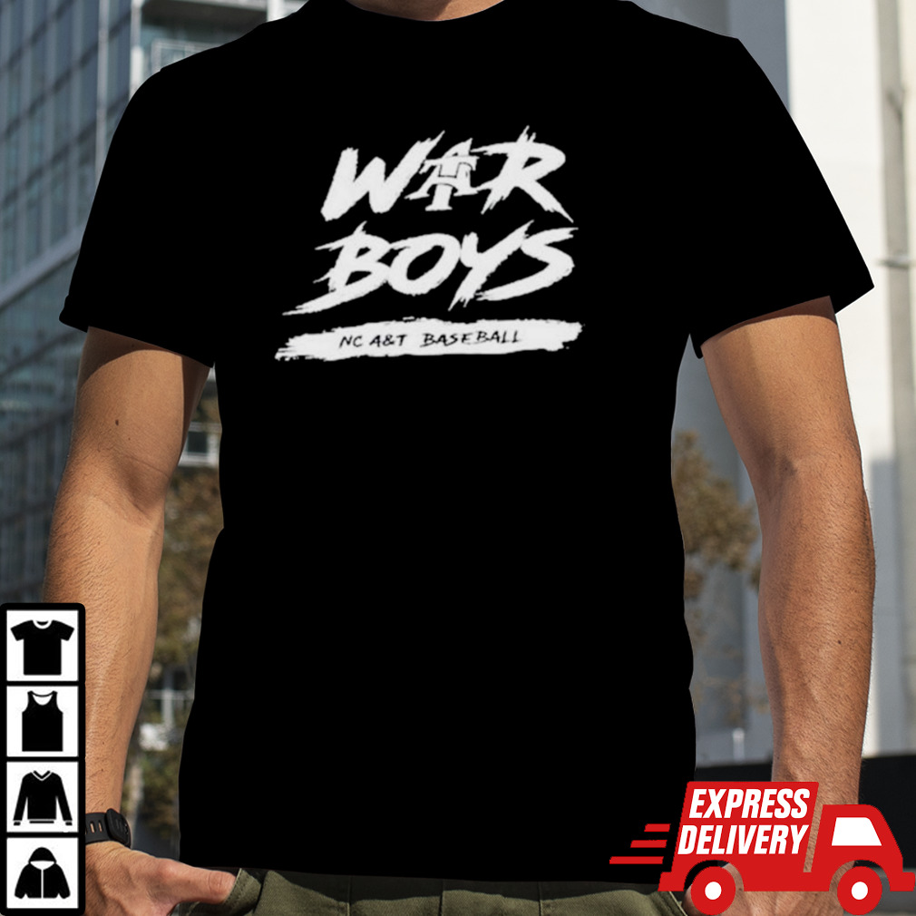 War Boys NC A&T Baseball Shirt