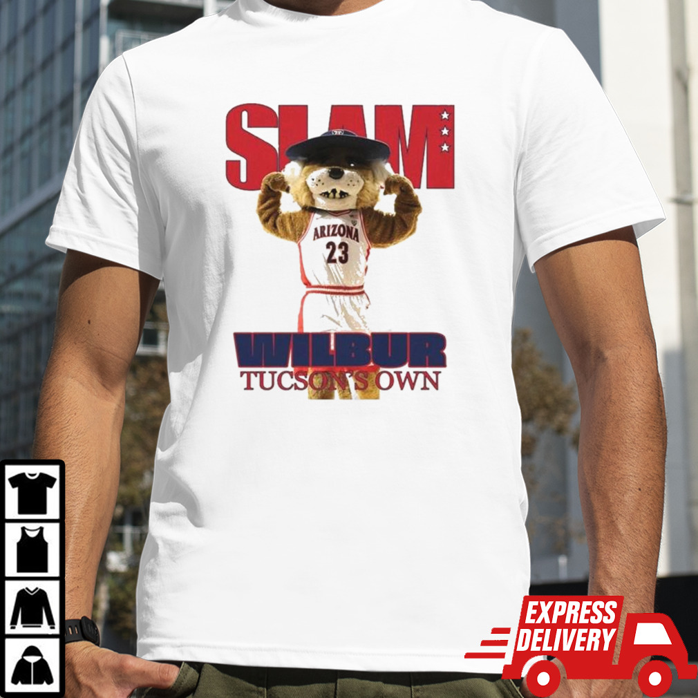 Arizona Wildcats Mascot Slam Wilbur Tucson’s Own Shirt