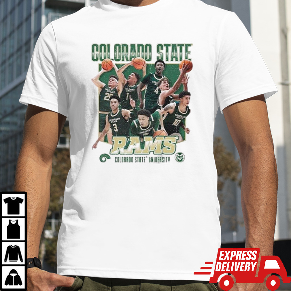 Colorado State Rams 2024 NCAA Men’s Basketball 2023 – 2024 Post Season Shirt