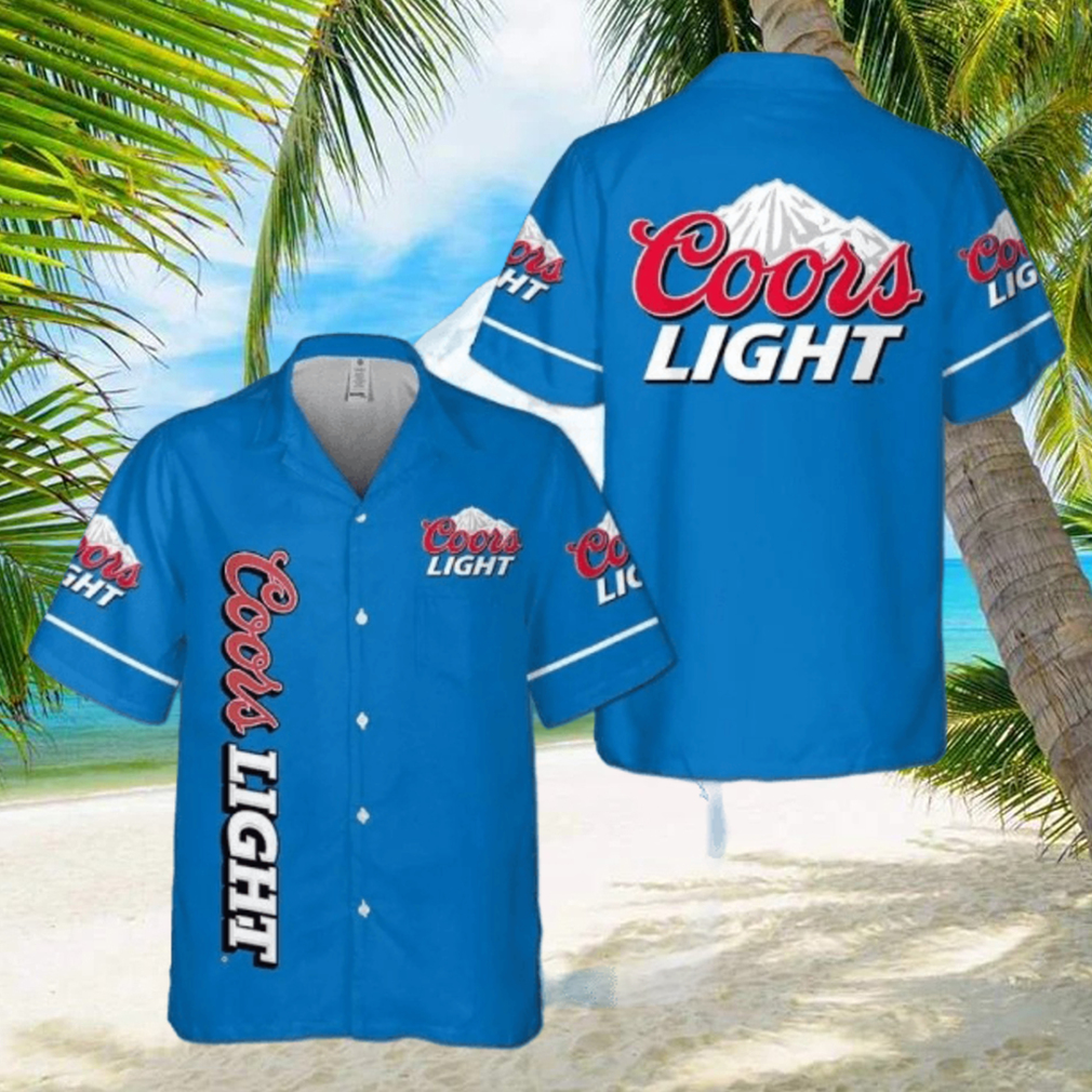 Coors Light Hawaiian Shirt Best Gift For Beer Lover