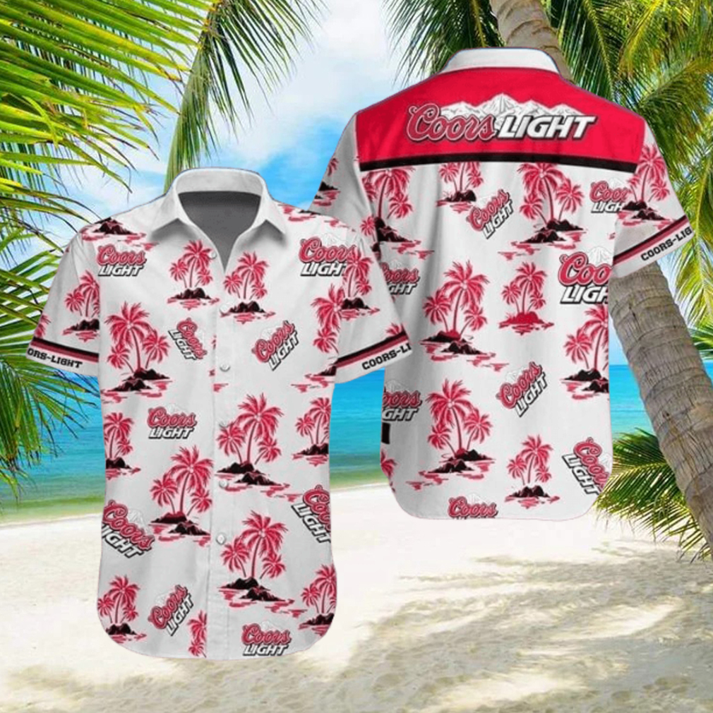 Coors Light Hawaiian Shirt Tropical Islands Gift For Beach Lover