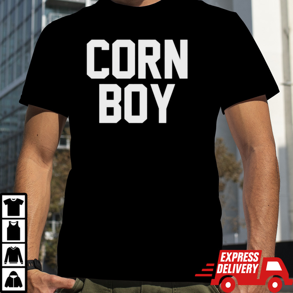 Corn boy Nebraska shirt