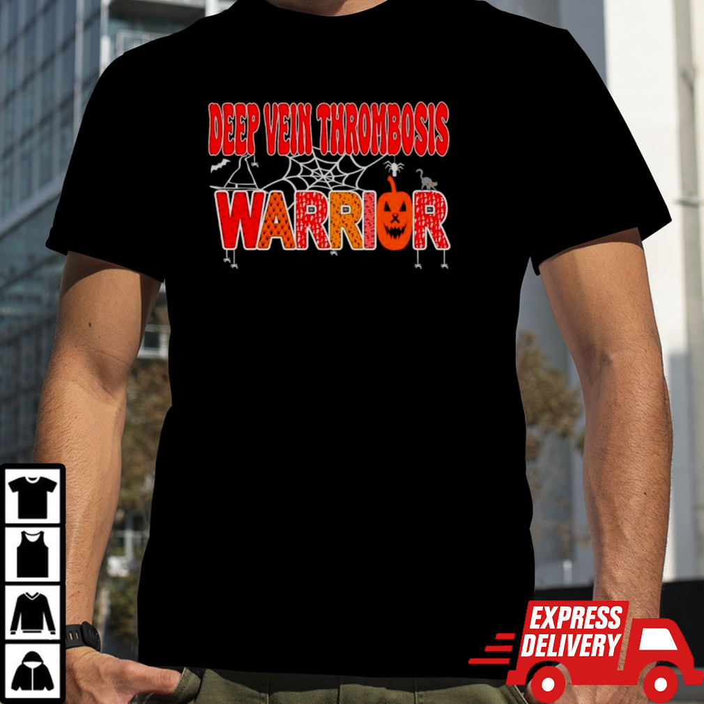 Deep Vein Thrombosis warrior Halloween shirt