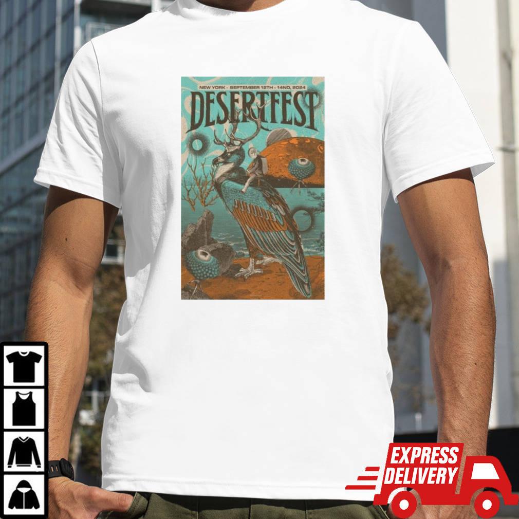 Desertfest New York Sept 12-14 2024 Event Shirt