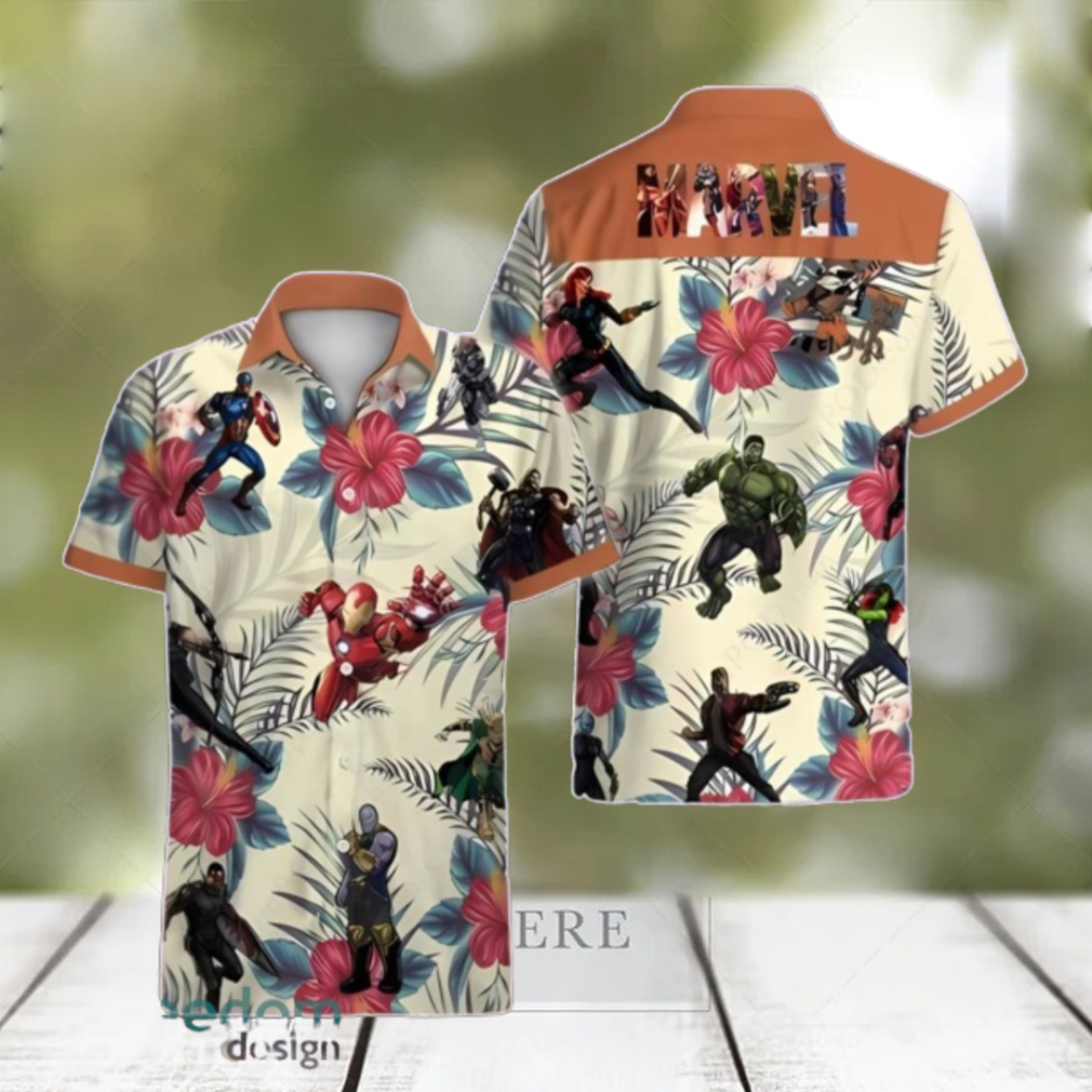 Marvel Avengers Hawaiian Shirt Unique Gift