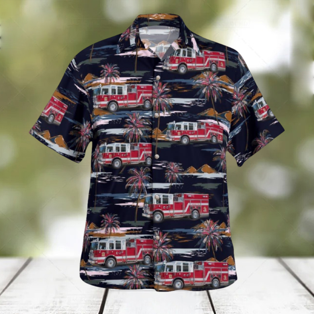 Morenci Arizona Morenci Fire Department Hawaiian Shirt