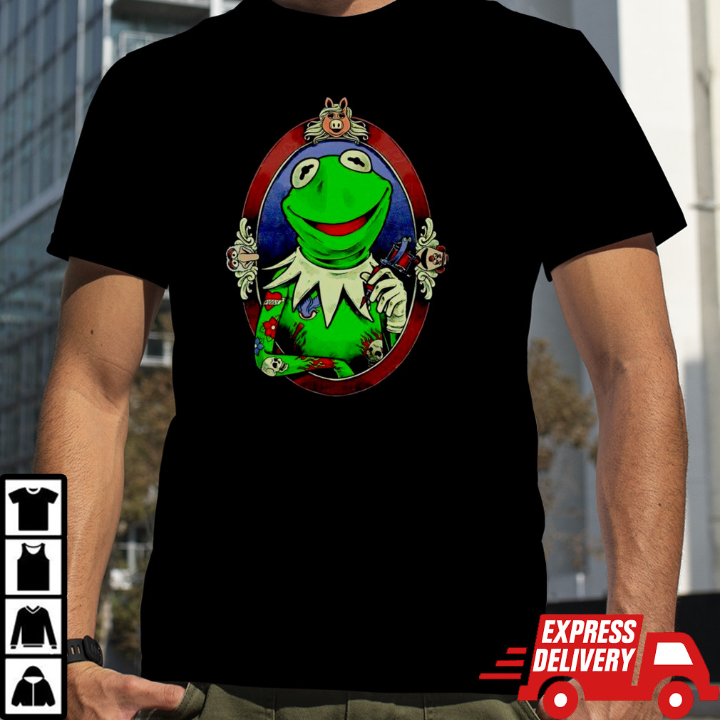 Muppet Ink Tattooed Kermit shirt