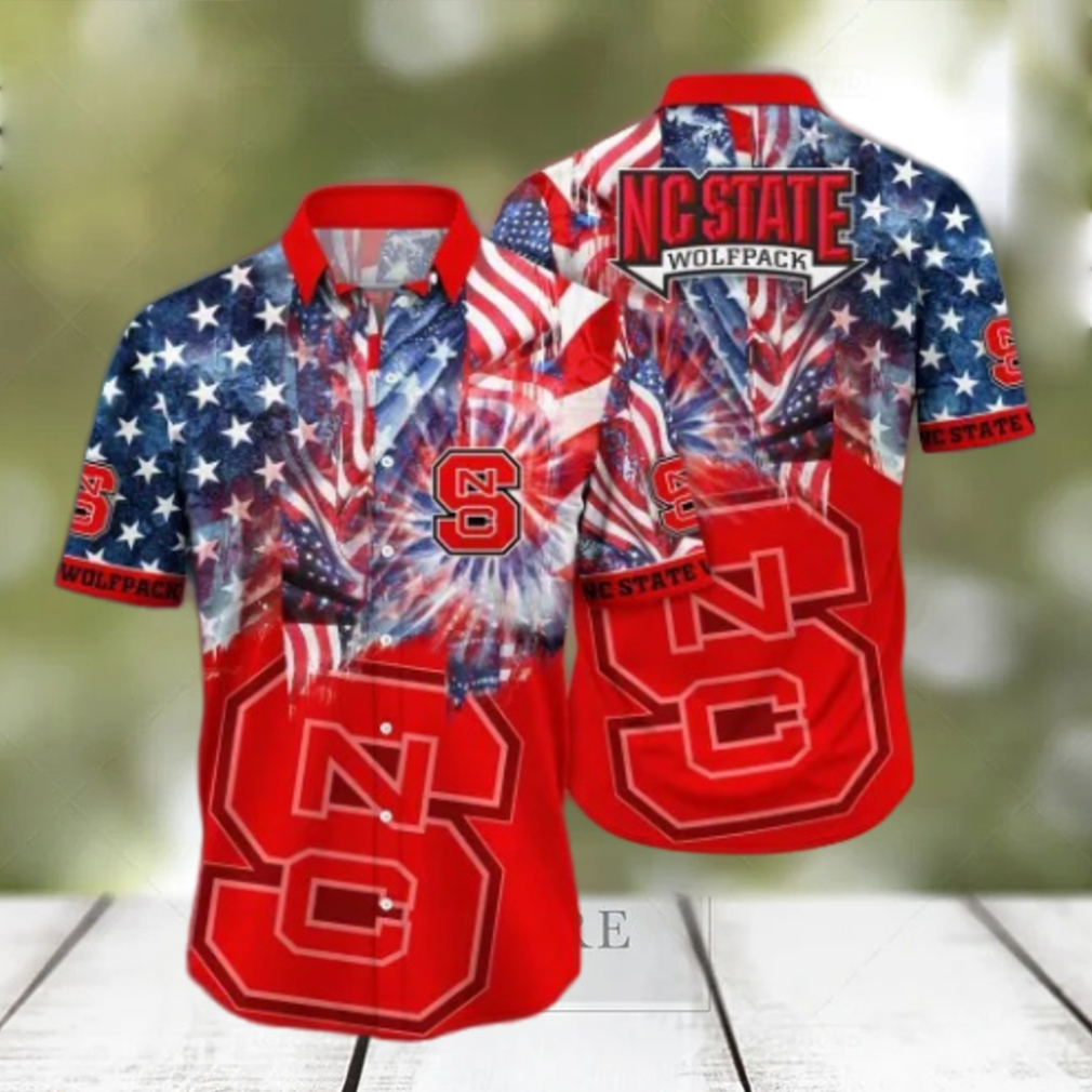 NC State Wolfpack NCAA3 Flower Hawaii Shirt And Tshirt For Fans, Summer Football Shirts NA49879