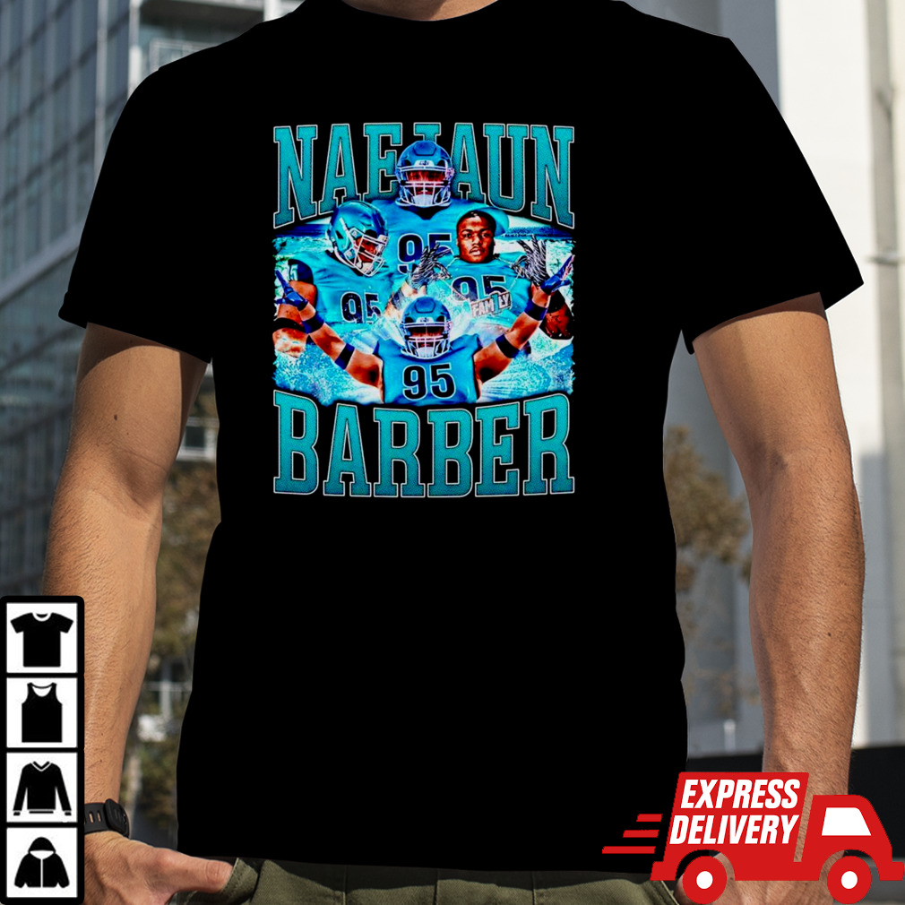 Naejuan Barber football player vintage shirt