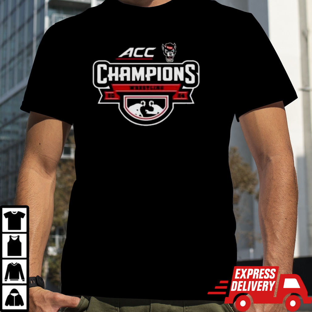 Nc State Wolfpack Acc Wrestling 2024 Champions T-shirt