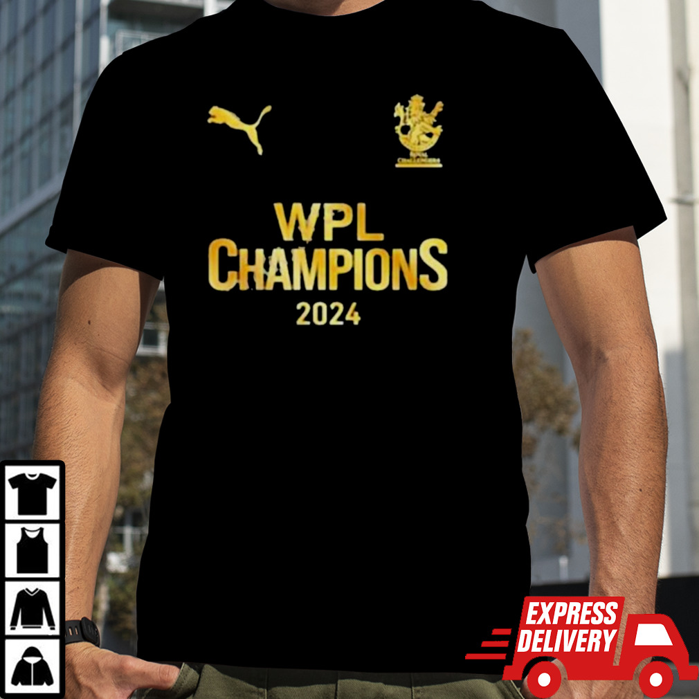 Rcb Women’S Team Wpl Champions 2024 Shirt