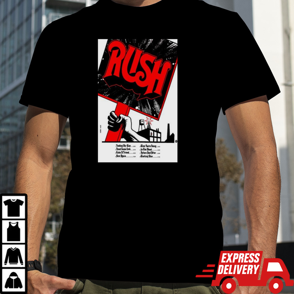 Rush 50th Anniversary 1974-2024 T-shirt