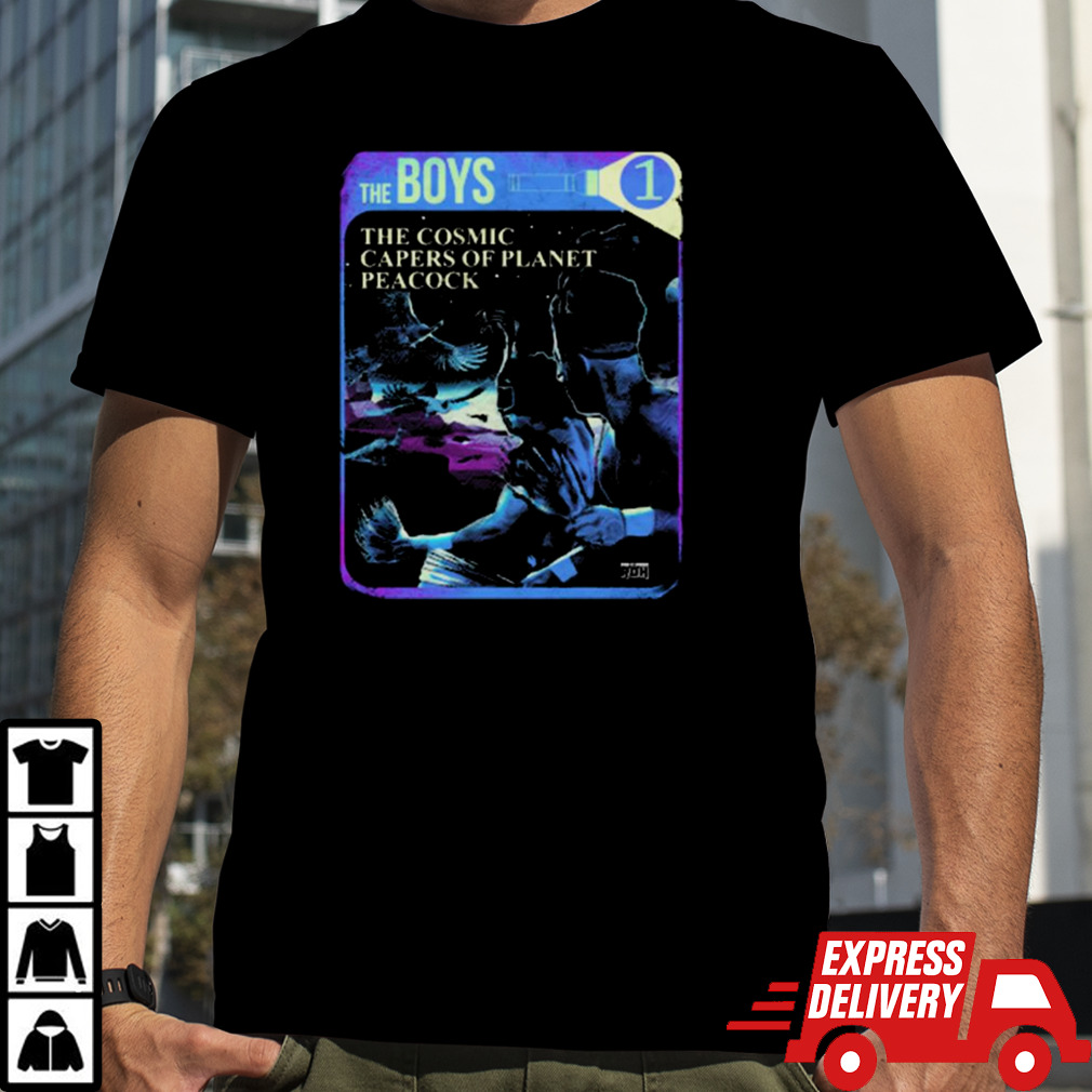 The Boys The Cosmic Capers Of Planet Peacock Vol. 1 T-shirt