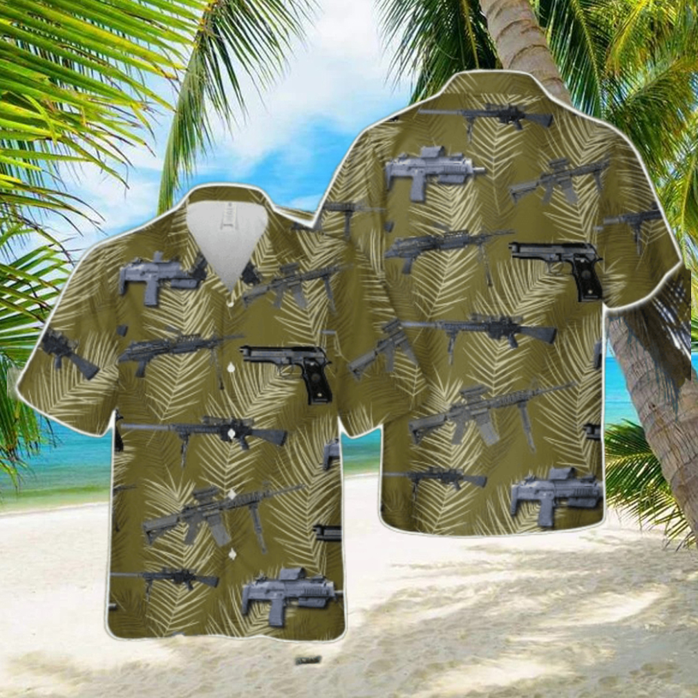 US Navy Small arms Hawaiian Shirt US Navy Beach Shirt Gift