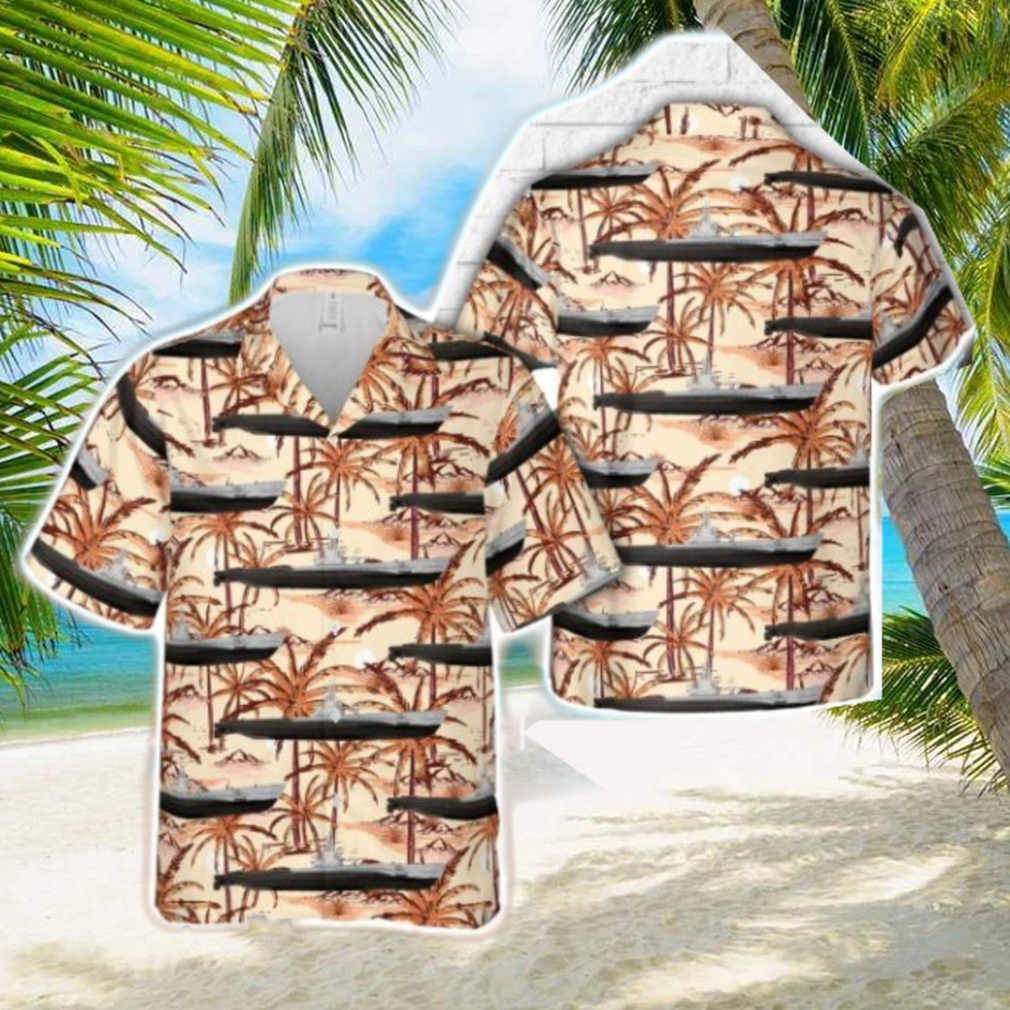 US Navy USS Balao (SSAGSS 285) Tropical 3D Hawaiian Shirt US Navy Summer Gift