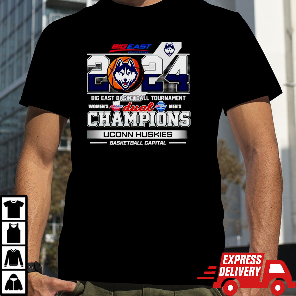 Uconn Big East Men’s Basketball Tournament Champions Basketball Capital Shirt