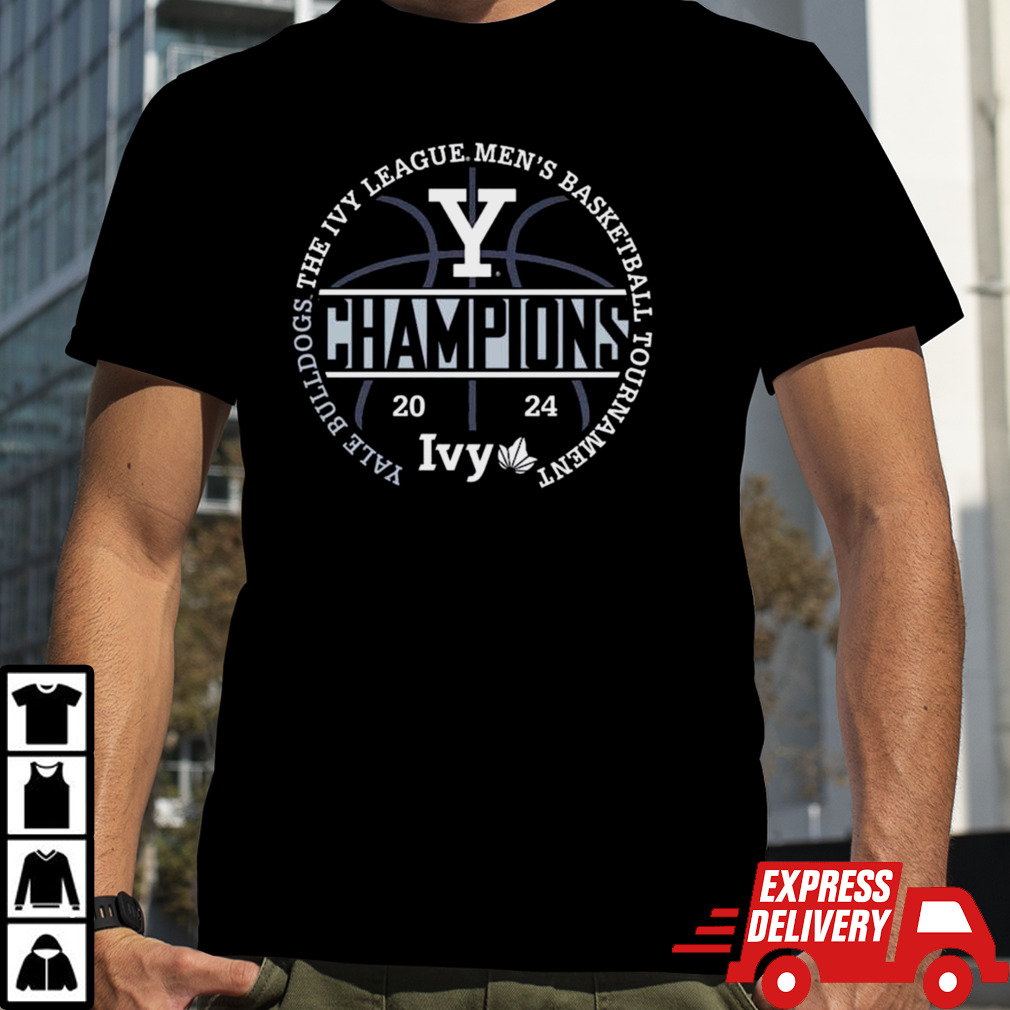 Yale Bulldogs 2024 Ivy League Men’s Basketball Conference Tournament Champions T-shirt