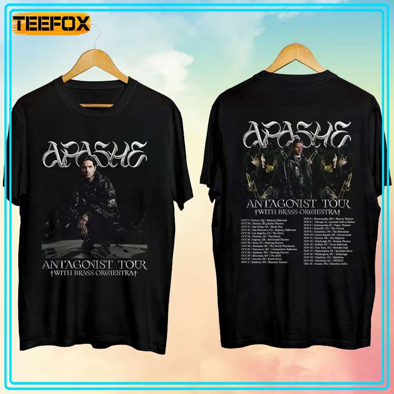 Apashe Antagonist Tour 2023 Short-Sleeve T-Shirt