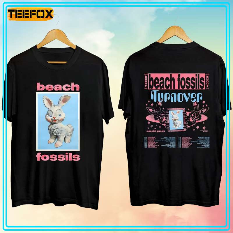 Beach Fossils Fall North American Tour 2023 Short-Sleeve T-Shirt