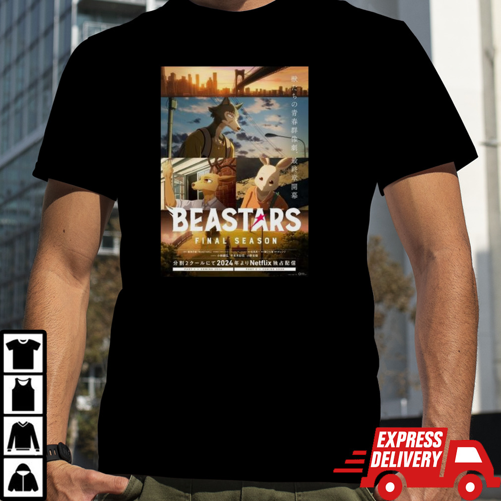 Beastars Final Season Is Coming To Netflix In 2 Parts Shirt