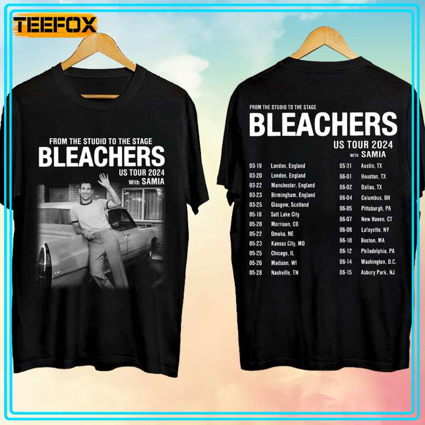 Bleachers From The Studio To The Stage US Tour 2024 T-Shirt