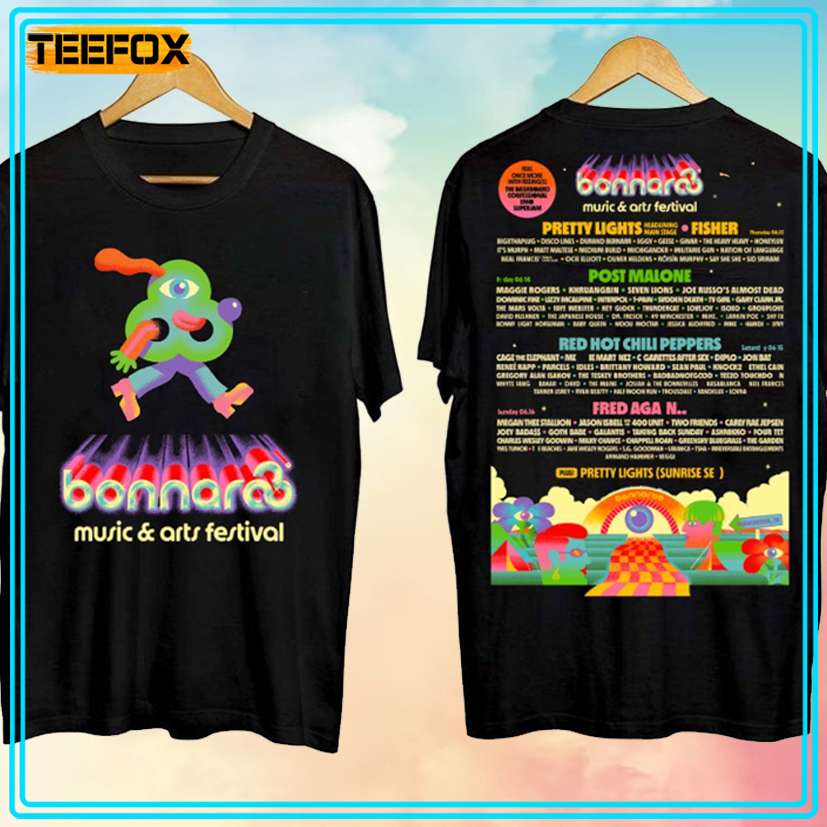 Bonnaroo Music Festival Lineup 2024 Unisex T-Shirt