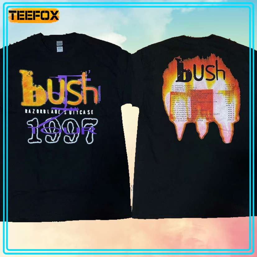 Bush 'Razorblade Suitcase Tour 1997 T-Shirt