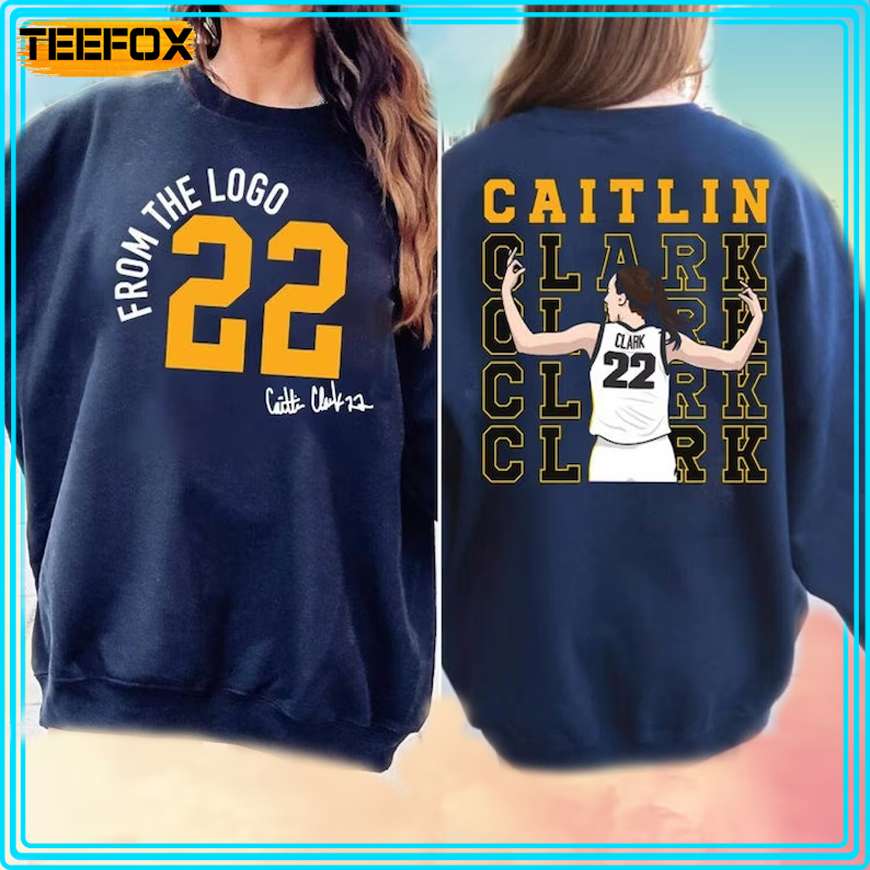 Caitlin Clark From The Logo 22 T-Shirt