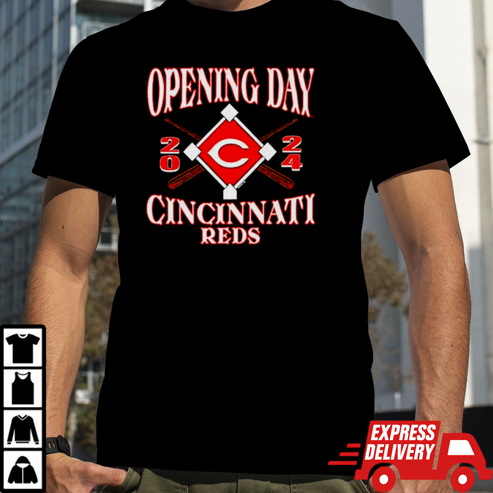 Cincinnati Reds baseball 2024 Opening Day vintage shirt