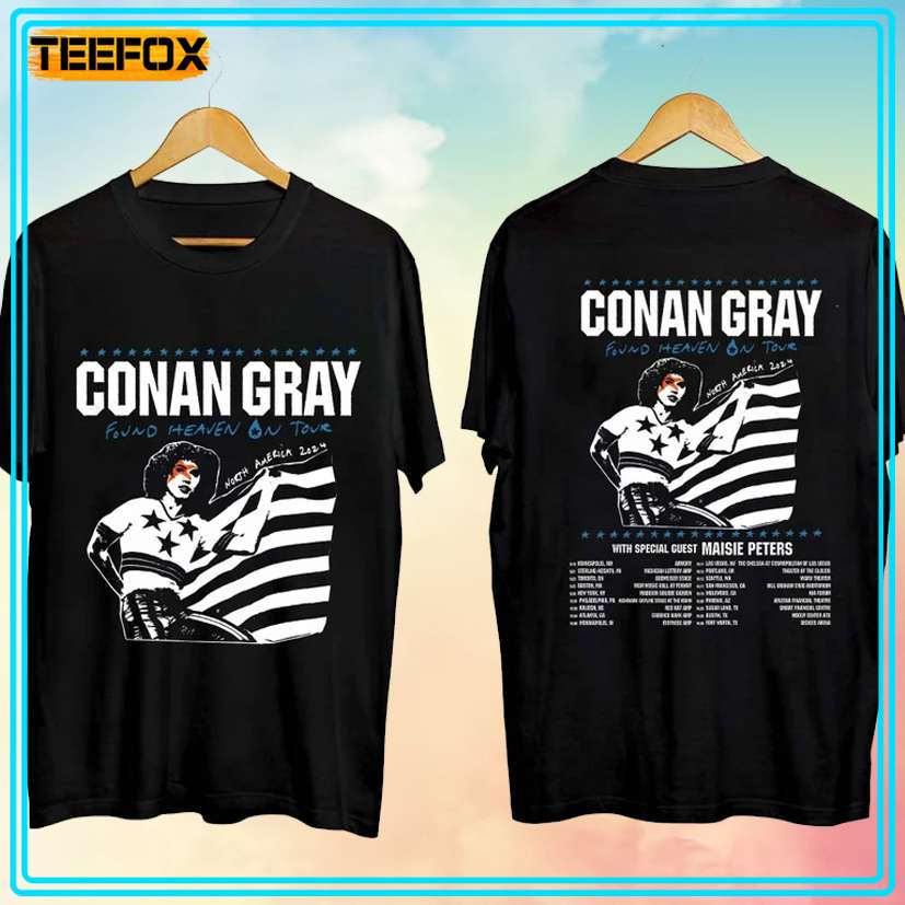 Conan Gray - Found Heaven On Tour 2024 Concert T-Shirt