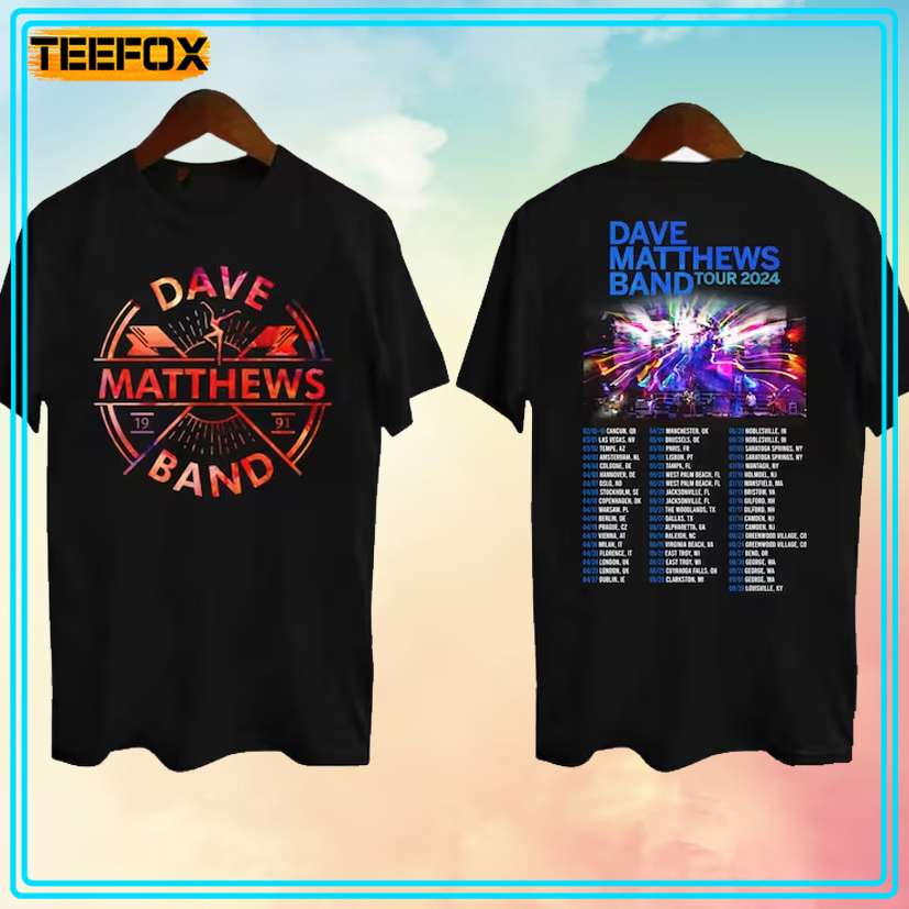 Dave Matthews Band Summer Concert 2024 Tour T-Shirt